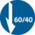 60 40